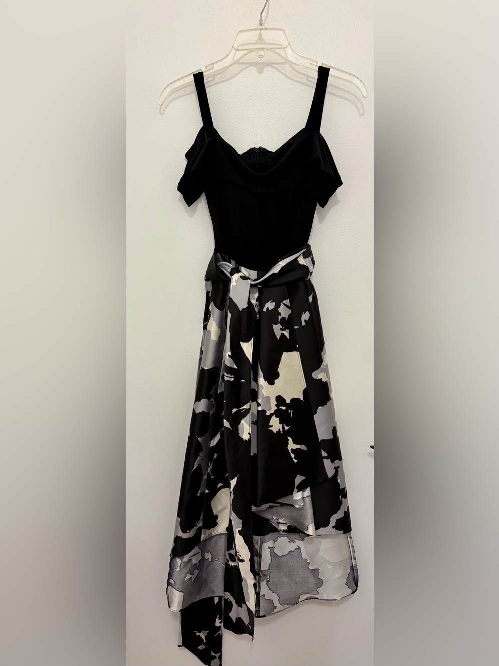 R&M Richards autumn wedding guest formal Black dress